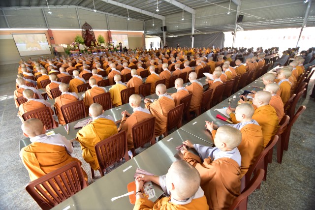 HVPGVN tại TP. HCM: Mở lại khóa tu Một Ngày An Lạc tại cơ sở Lê Minh Xuân