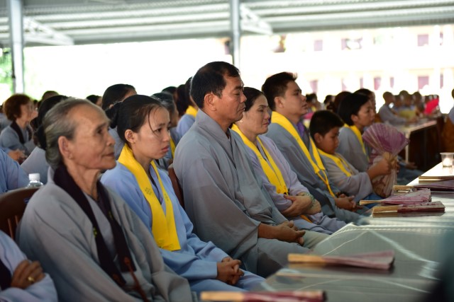 HVPGVN tại TP. HCM: Mở lại khóa tu Một Ngày An Lạc tại cơ sở Lê Minh Xuân