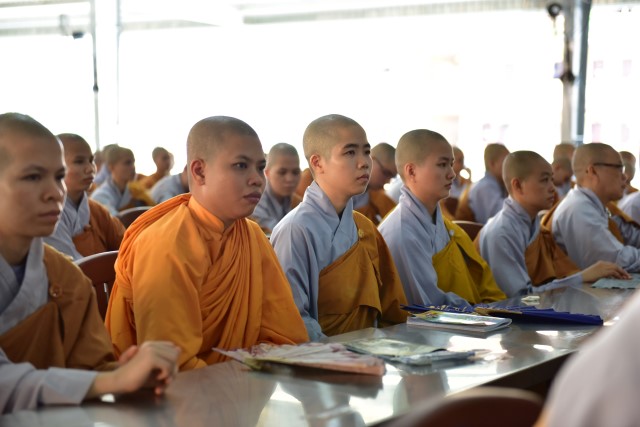 HVPGVN tại TP. HCM: Mở lại khóa tu Một Ngày An Lạc tại cơ sở Lê Minh Xuân