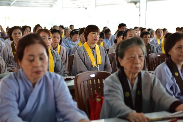 HVPGVN tại TP. HCM: Mở lại khóa tu Một Ngày An Lạc tại cơ sở Lê Minh Xuân