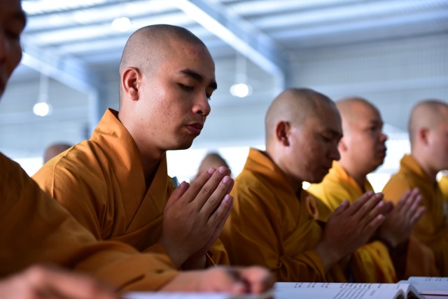 HVPGVN tại TP. HCM: Mở lại khóa tu Một Ngày An Lạc tại cơ sở Lê Minh Xuân