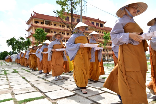HVPGVN tại TP. HCM: Mở lại khóa tu Một Ngày An Lạc tại cơ sở Lê Minh Xuân