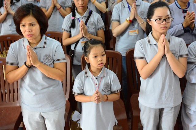 Chùa Giác Ngộ: Hơn 900 Phật tử tham dự khóa tu Ngày An Lạc lần 3