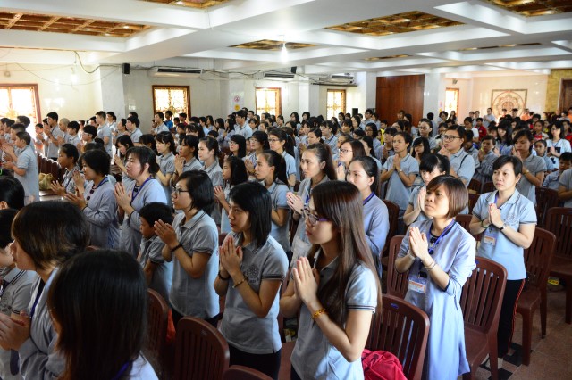 Chùa Giác Ngộ: Hơn 900 Phật tử tham dự khóa tu Ngày An Lạc lần 3