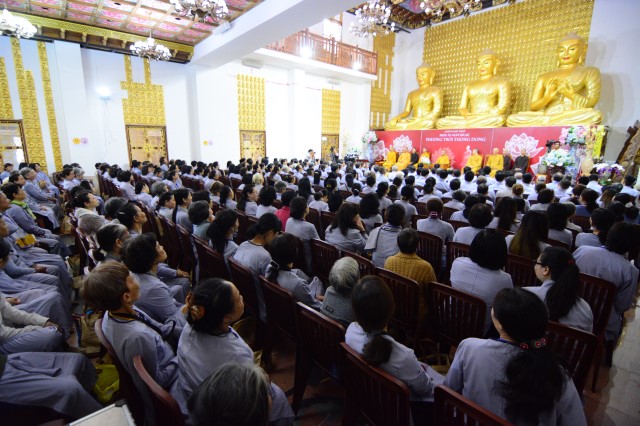 Chùa Giác Ngộ: Hơn 900 Phật tử tham dự khóa tu Ngày An Lạc lần 3