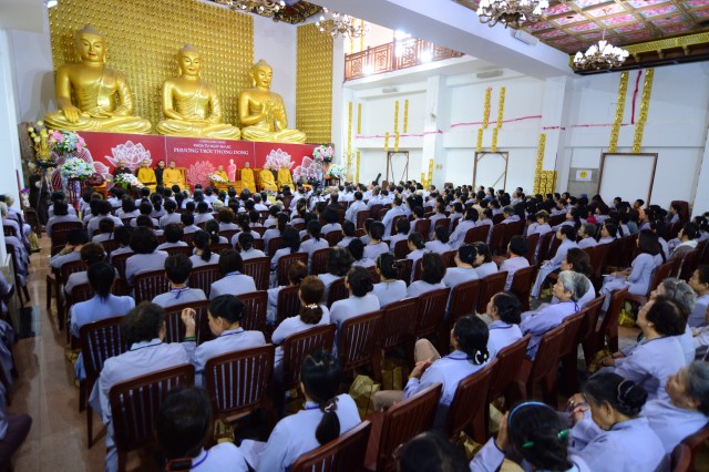 Chùa Giác Ngộ: Hơn 900 Phật tử tham dự khóa tu Ngày An Lạc lần 3