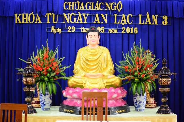 Chùa Giác Ngộ: Hơn 900 Phật tử tham dự khóa tu Ngày An Lạc lần 3