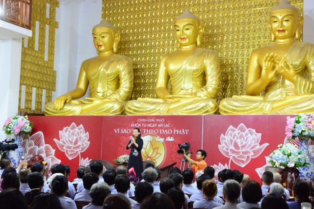 Chùa Giác Ngộ: Hơn 900 Phật tử tham dự khóa tu Ngày An Lạc lần 3