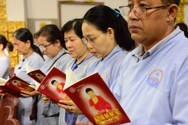 Chùa Giác Ngộ: Hơn 900 Phật tử tham dự khóa tu Ngày An Lạc lần 3