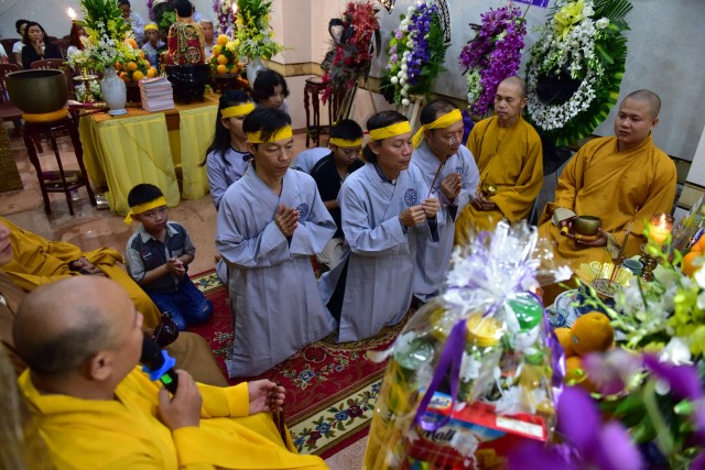 Chùa Giác Ngộ: Lễ di quan nhục thân cố Tỳ kheo ni Thích Nữ Diệu Huệ