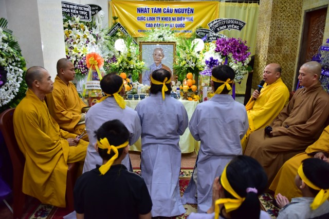 Chùa Giác Ngộ: Lễ di quan nhục thân cố Tỳ kheo ni Thích Nữ Diệu Huệ