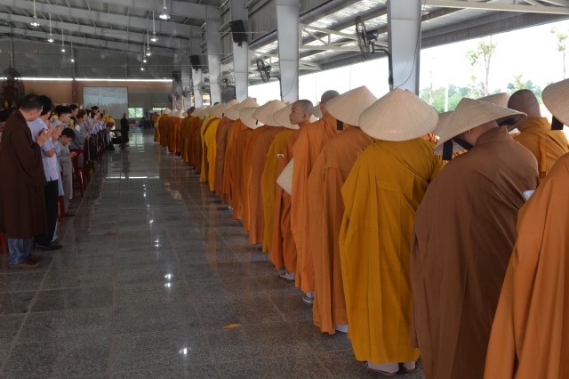 HVPGVN tại TP. HCM: Mở lại khóa tu Một Ngày An Lạc tại cơ sở Lê Minh Xuân