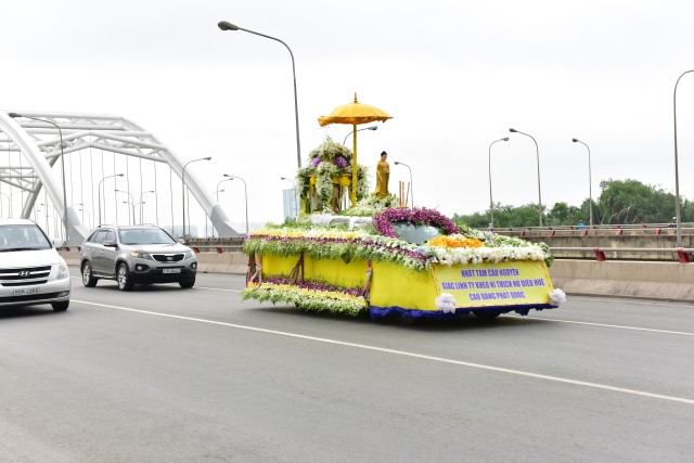 Chùa Giác Ngộ: Lễ di quan nhục thân cố Tỳ kheo ni Thích Nữ Diệu Huệ
