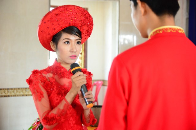 Chùm ảnh: Lễ hằng thuận của hai phụng sự viên chùa Giác Ngộ