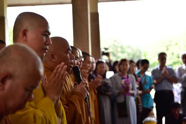 Chùa Giác Ngộ: Lễ di quan nhục thân cố Tỳ kheo ni Thích Nữ Diệu Huệ
