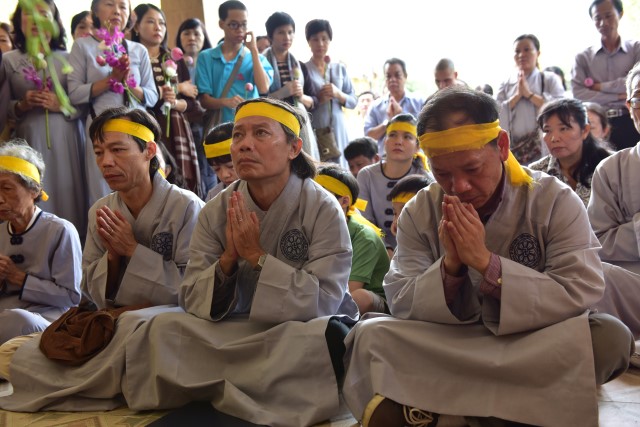 Chùa Giác Ngộ: Lễ di quan nhục thân cố Tỳ kheo ni Thích Nữ Diệu Huệ