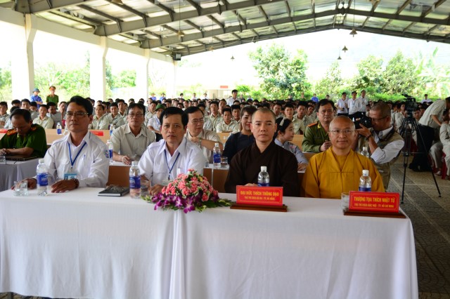 Đà Nẵng: TT.Thích Nhật Từ chia sẻ với 560 học viên cai nghiện ma túy