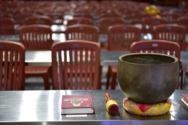 Chùm ảnh: Một ngày tu học tại trường hạ Học viện PGVN tại TP. HCM