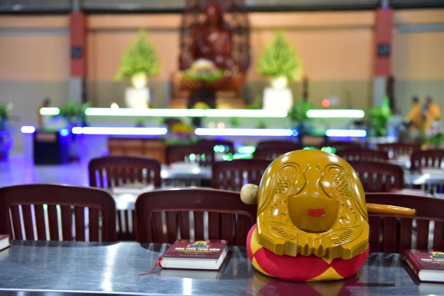 Chùm ảnh: Một ngày tu học tại trường hạ Học viện PGVN tại TP. HCM