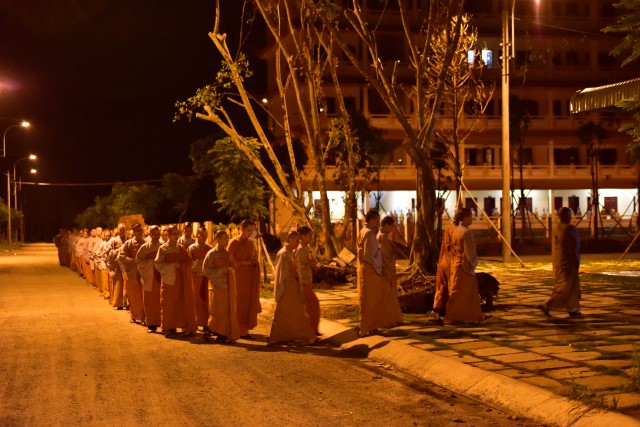 Chùm ảnh: Một ngày tu học tại trường hạ Học viện PGVN tại TP. HCM