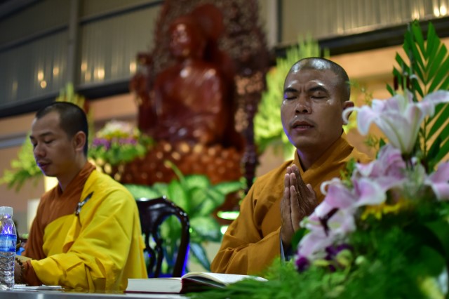 Chùm ảnh: Một ngày tu học tại trường hạ Học viện PGVN tại TP. HCM