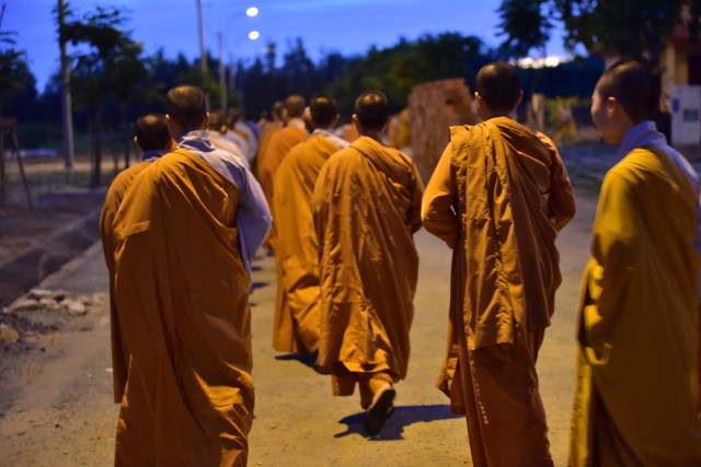 Chùm ảnh: Một ngày tu học tại trường hạ Học viện PGVN tại TP. HCM