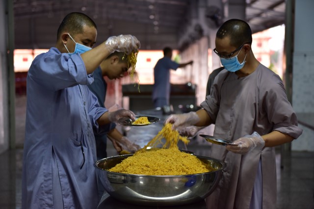 Chùm ảnh: Một ngày tu học tại trường hạ Học viện PGVN tại TP. HCM