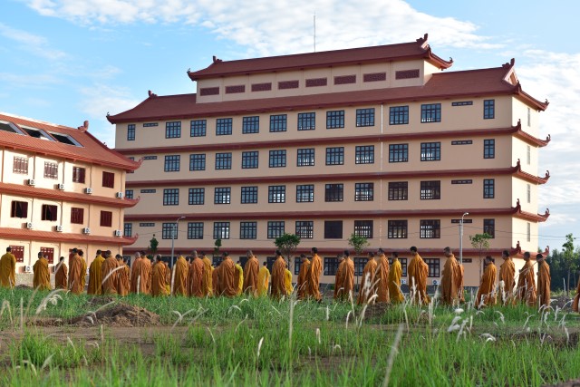 Chùm ảnh: Một ngày tu học tại trường hạ Học viện PGVN tại TP. HCM