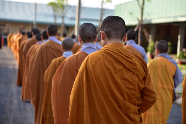 Chùm ảnh: Một ngày tu học tại trường hạ Học viện PGVN tại TP. HCM