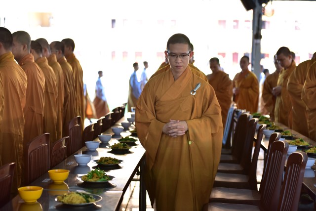 Chùm ảnh: Một ngày tu học tại trường hạ Học viện PGVN tại TP. HCM
