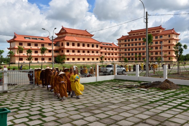 Chùm ảnh: Một ngày tu học tại trường hạ Học viện PGVN tại TP. HCM