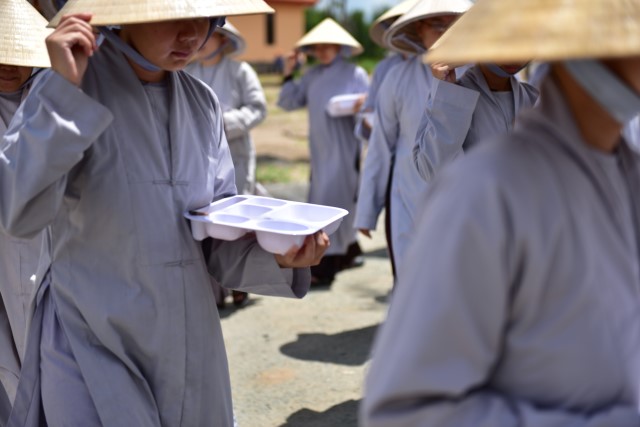 Chùm ảnh: Một ngày tu học tại trường hạ Học viện PGVN tại TP. HCM