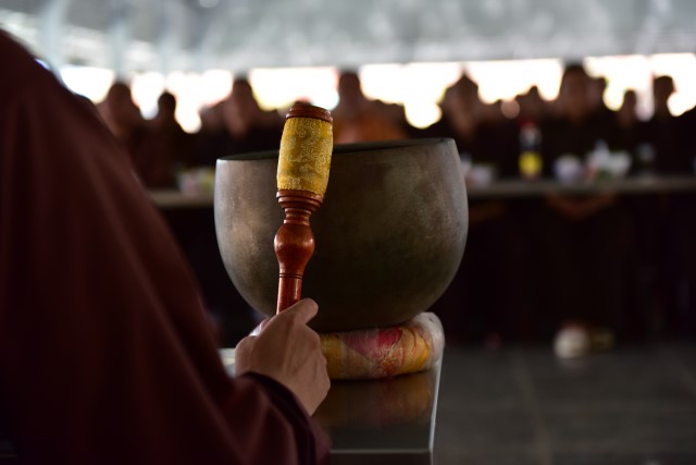 Chùm ảnh: Một ngày tu học tại trường hạ Học viện PGVN tại TP. HCM