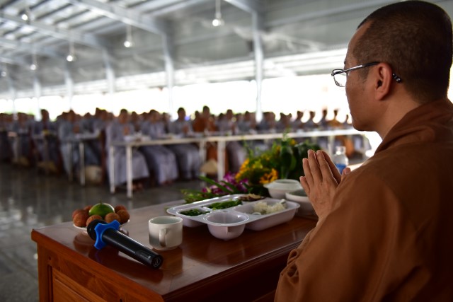 Chùm ảnh: Một ngày tu học tại trường hạ Học viện PGVN tại TP. HCM