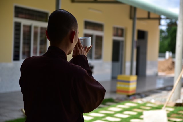 Chùm ảnh: Một ngày tu học tại trường hạ Học viện PGVN tại TP. HCM