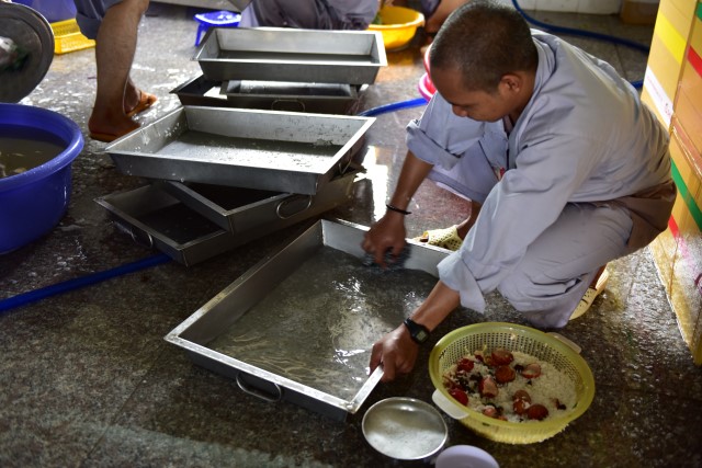 Chùm ảnh: Một ngày tu học tại trường hạ Học viện PGVN tại TP. HCM