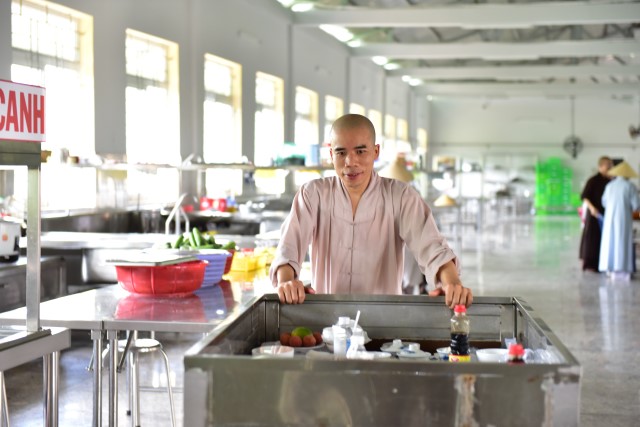 Chùm ảnh: Một ngày tu học tại trường hạ Học viện PGVN tại TP. HCM