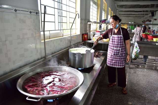 Chùm ảnh: Một ngày tu học tại trường hạ Học viện PGVN tại TP. HCM