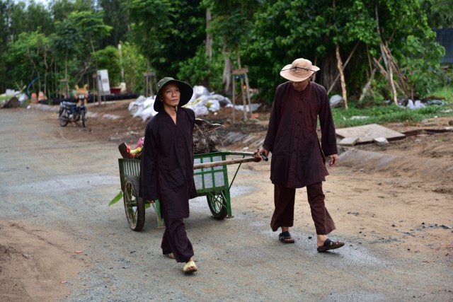 Chùm ảnh: Một ngày tu học tại trường hạ Học viện PGVN tại TP. HCM
