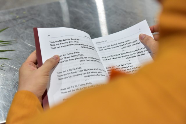 Chùm ảnh: Một ngày tu học tại trường hạ Học viện PGVN tại TP. HCM