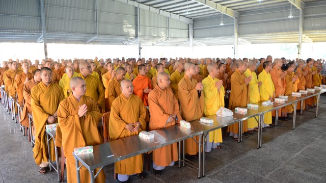 Tăng ni sinh tại học viện PGVN tại TP. HCM bắt đầu vào nề nếp sinh hoạt