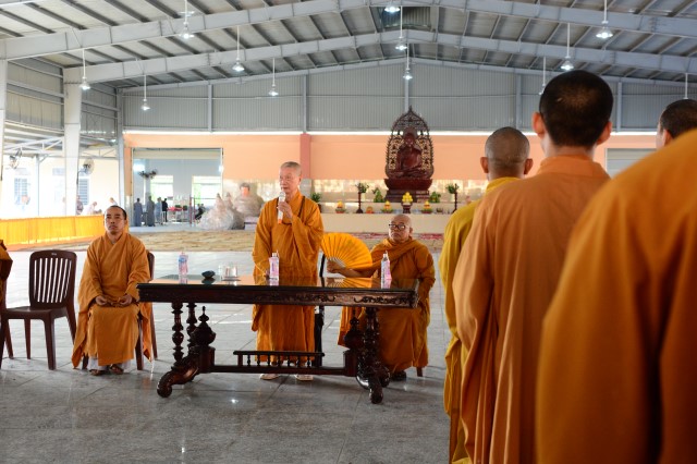 Tăng ni sinh tại học viện PGVN tại TP. HCM bắt đầu vào nề nếp sinh hoạt