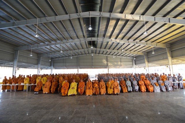 Tăng ni sinh tại học viện PGVN tại TP. HCM bắt đầu vào nề nếp sinh hoạt