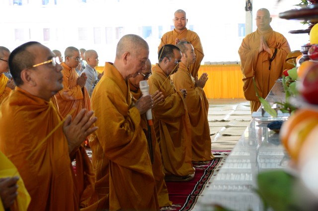 Tăng ni sinh tại học viện PGVN tại TP. HCM bắt đầu vào nề nếp sinh hoạt