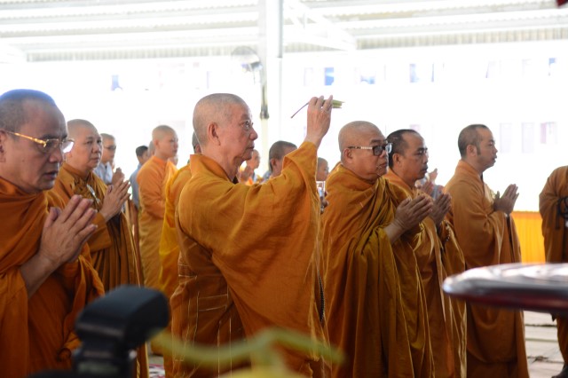 Tăng ni sinh tại học viện PGVN tại TP. HCM bắt đầu vào nề nếp sinh hoạt