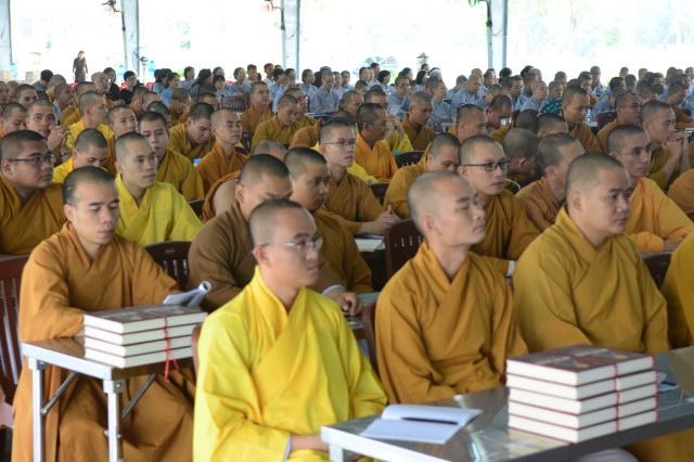 Khóa tu Ngày An Lạc thường kỳ tại Học viện Phật giáo tại TP.HCM