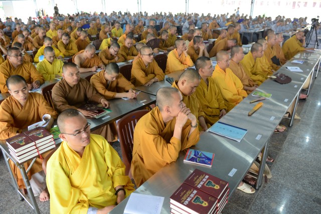 Khóa tu Ngày An Lạc thường kỳ tại Học viện Phật giáo tại TP.HCM