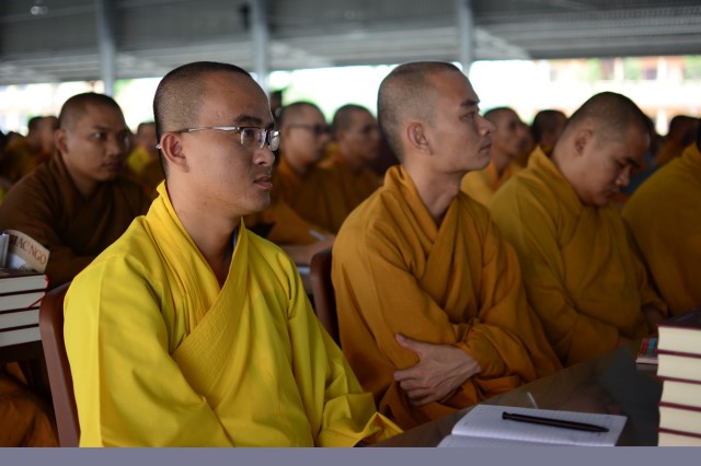 Khóa tu Ngày An Lạc thường kỳ tại Học viện Phật giáo tại TP.HCM