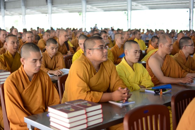 Khóa tu Ngày An Lạc thường kỳ tại Học viện Phật giáo tại TP.HCM