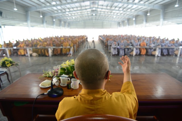 Khóa tu Ngày An Lạc thường kỳ tại Học viện Phật giáo tại TP.HCM